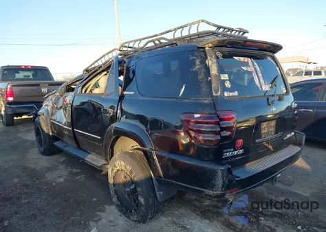 2003 Toyota Sequoia Limited V8 z USA, uszkodzony, nr VIN 5TDBT48A63S143332